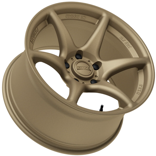 Tandem - Textured Bronze 5x114.3 by Kansei