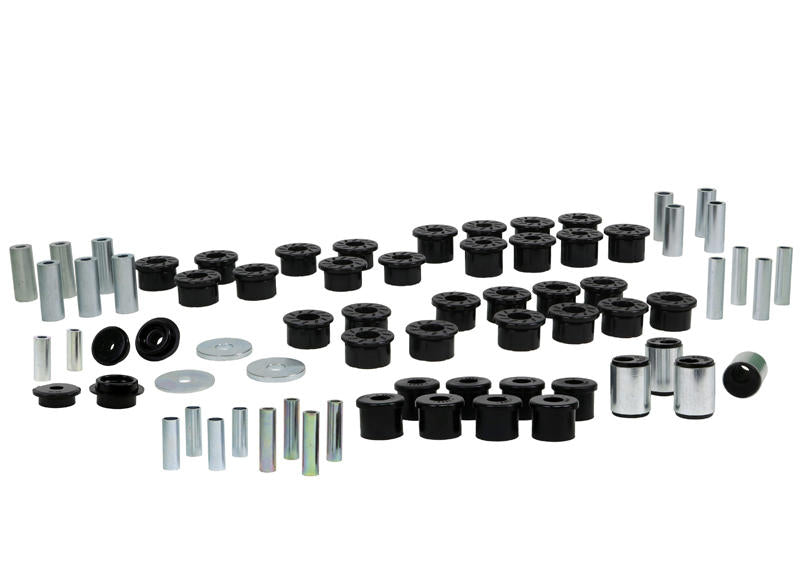Front & Rear Vehicle Essential Polyurethane Bushing Kit for NA/NB Mazda MX5 Miata by Whiteline