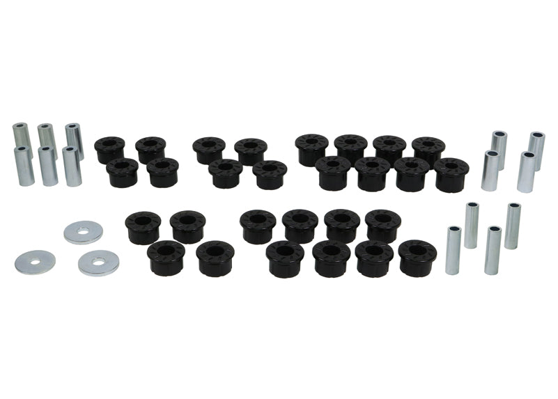 Rear Upper & Lower Control Arm Polyurethane Bushing Kit for NA/NB Mazda MX5 Miata by Whiteline