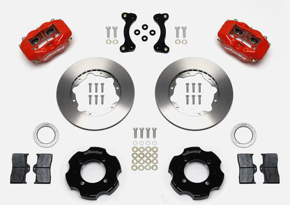 Front Big Brake Kit Dynalite 4 11.00" Red Rotor for NA/NB Mazda MX5 Miata by Wilwood | 140-11704-R
