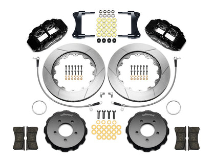 Front Big Brake Kit Superlite 6R 14.00" Black Slotted Rotor for NC Mazda MX5 Miata by Wilwood | 140-12911