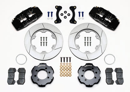 Front Big Brake Kit Dynapro 6 11.00" Black Slotted Rotor for NA/NB Mazda MX5 Miata by Wilwood | 140-13380