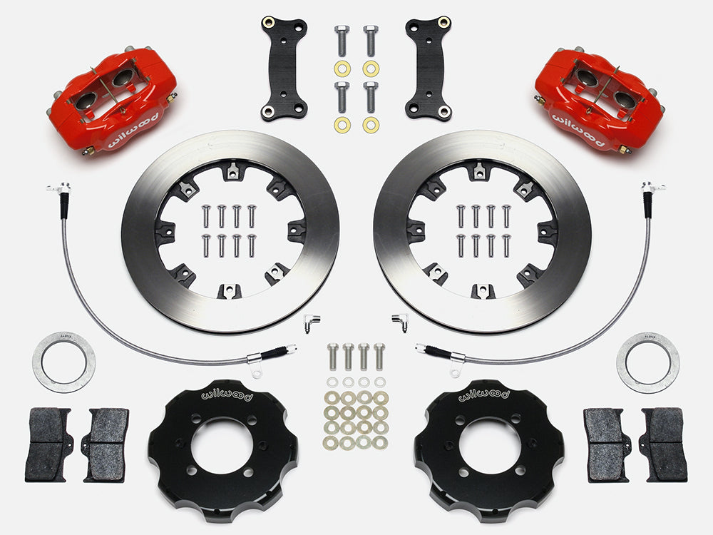 Front Big Brake Kit Dynalite 12.19" Red Rotor for ND Mazda MX5 Miata by Wilwood | 140-14233-R