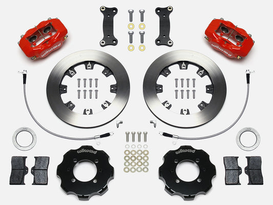Front Big Brake Kit Dynalite 12.19" Red Rotor for ND Mazda MX5 Miata by Wilwood | 140-14233-R