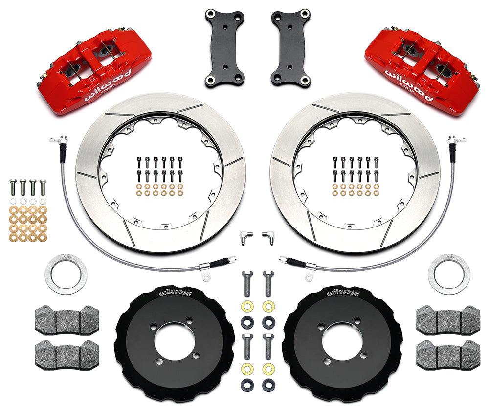 Front Big Brake Kit Dynapro 6 12.88" Red Rotor for ND Mazda MX5 Miata by Wilwood | 140-14234-R