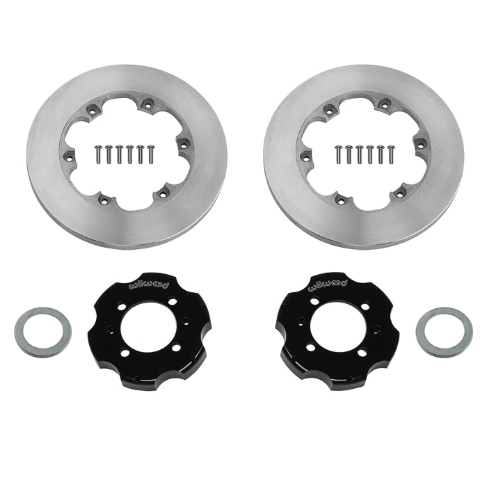 Rear Brake Kit Promatrix 10.85" Drilled & Slotted Rotor for NB2 Mazda MX5 Miata by Wilwood | 140-17644
