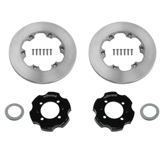 Rear Brake Kit Promatrix 10.85" Drilled & Slotted Rotor for NB2 Mazda MX5 Miata by Wilwood | 140-17644