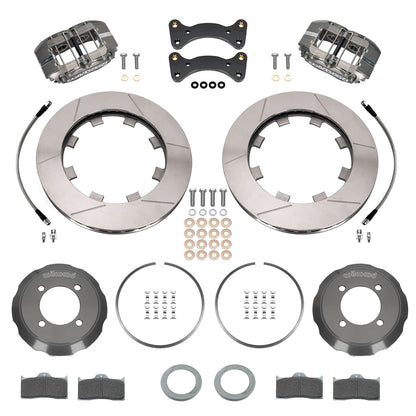 Front Big Brake Kit Dynalite 11.75" Anodized Slotted Rotor for NA/NB Mazda MX5 Miata by Wilwood | 140-17936