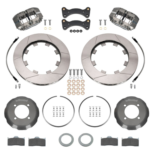 Front Big Brake Kit Dynalite 11.75" Anodized Slotted Rotor for NA/NB Mazda MX5 Miata by Wilwood | 140-17936