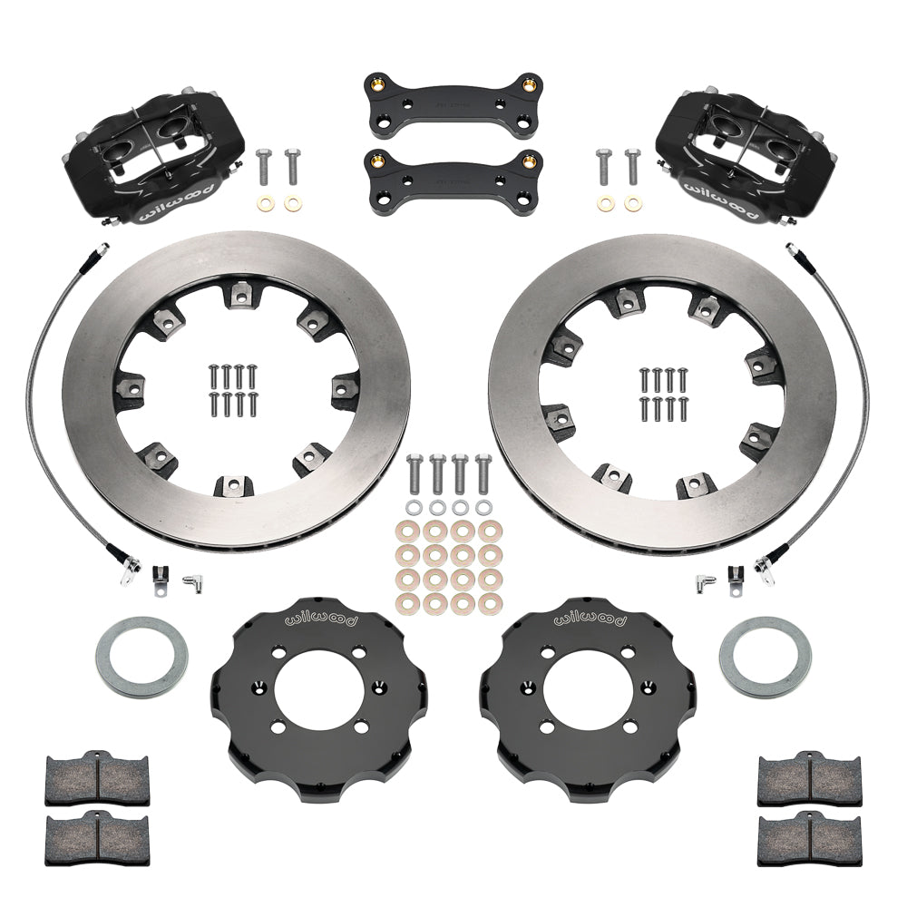 Front Big Brake Kit Dynalite 11.75" Black Rotor for ND Mazda MX5 Miata by Wilwood | 140-17937