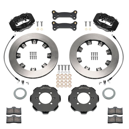 Front Big Brake Kit Dynalite 11.75" Black Rotor for ND Mazda MX5 Miata by Wilwood | 140-17937