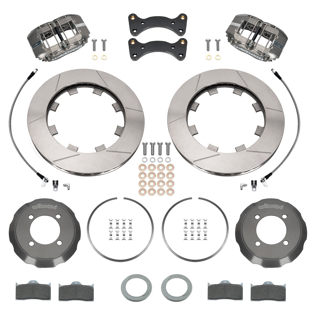 Front Big Brake Kit Dynalite 11.75" Anodized Slotted Rotor for ND Mazda MX5 Miata by Wilwood | 140-17938