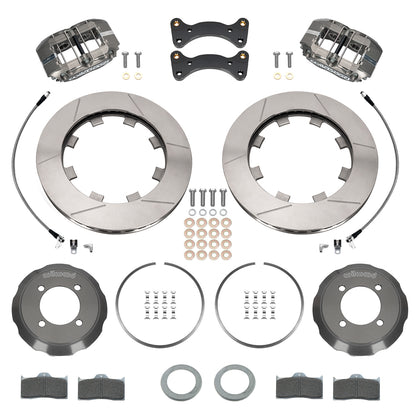 Front Big Brake Kit Dynalite 11.75" Anodized Slotted Rotor for ND Mazda MX5 Miata by Wilwood | 140-17938
