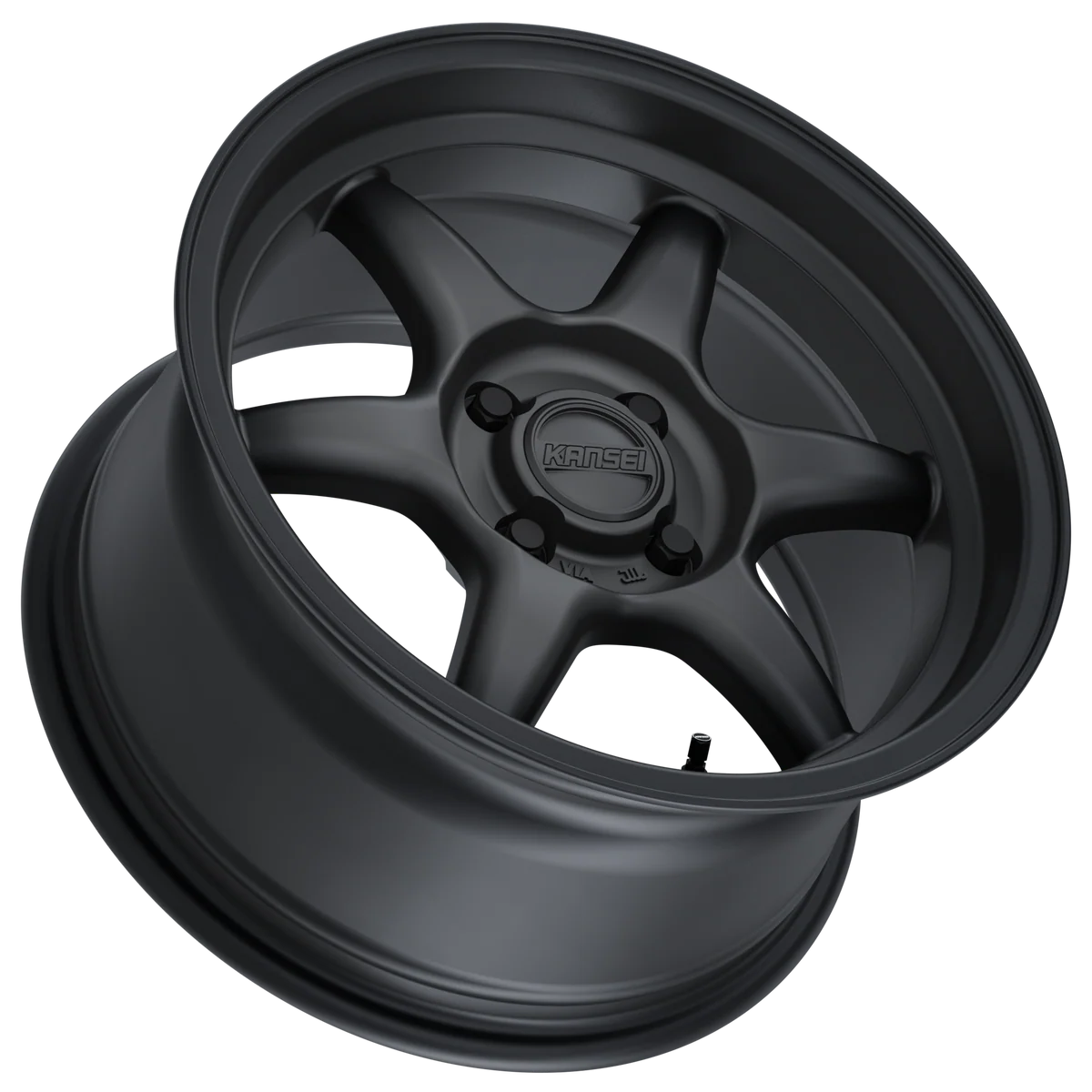 Tandem 15" - Satin Black 4x100 by Kansei