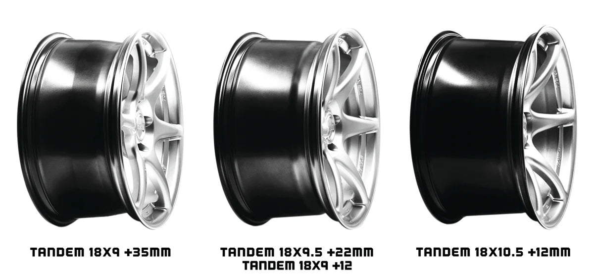 Tandem - Hyper Silver 5x114.3 by Kansei