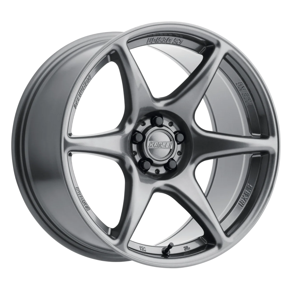 Tandem - Gloss Gunmetal 5x114.3 by Kansei