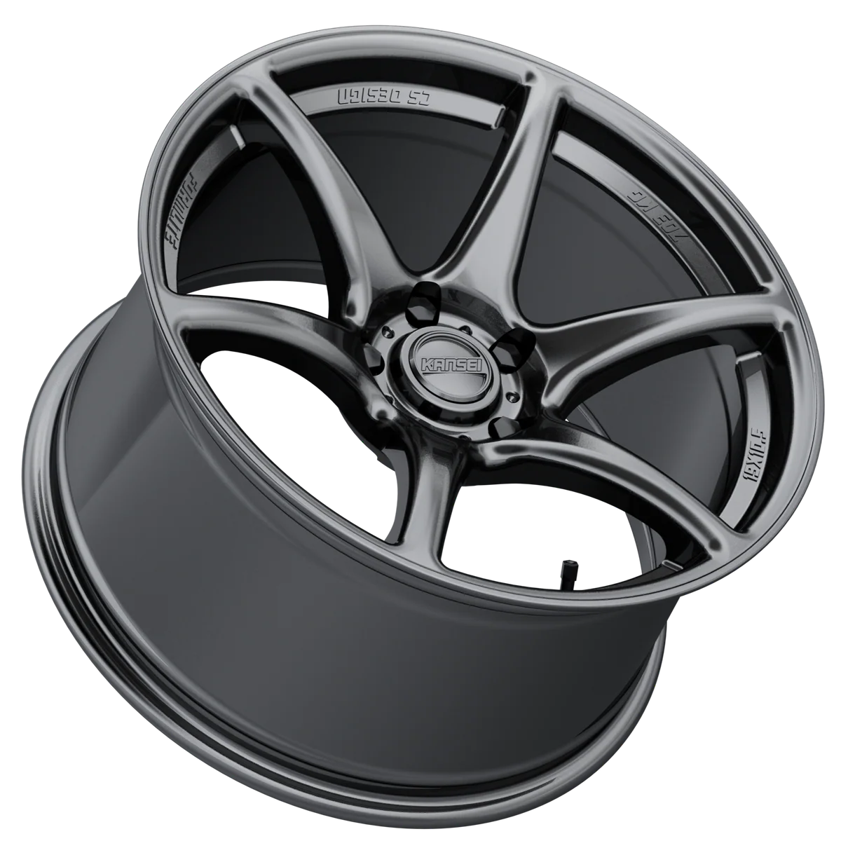 Tandem - Gloss Gunmetal 5x114.3 by Kansei