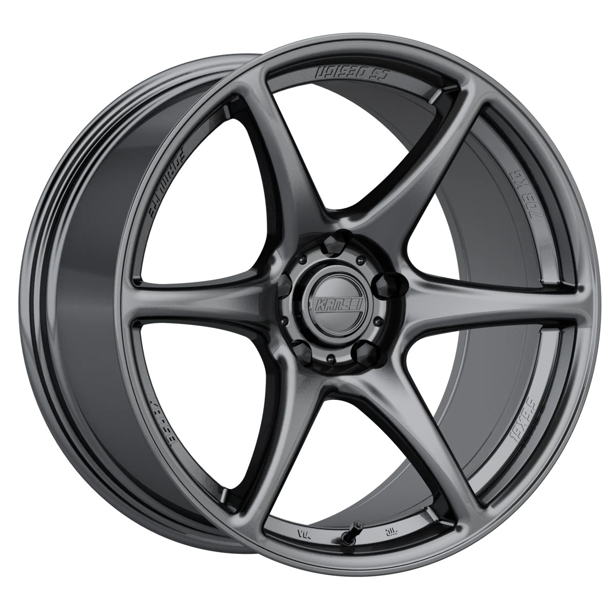 Tandem - Gloss Gunmetal 5x114.3 by Kansei