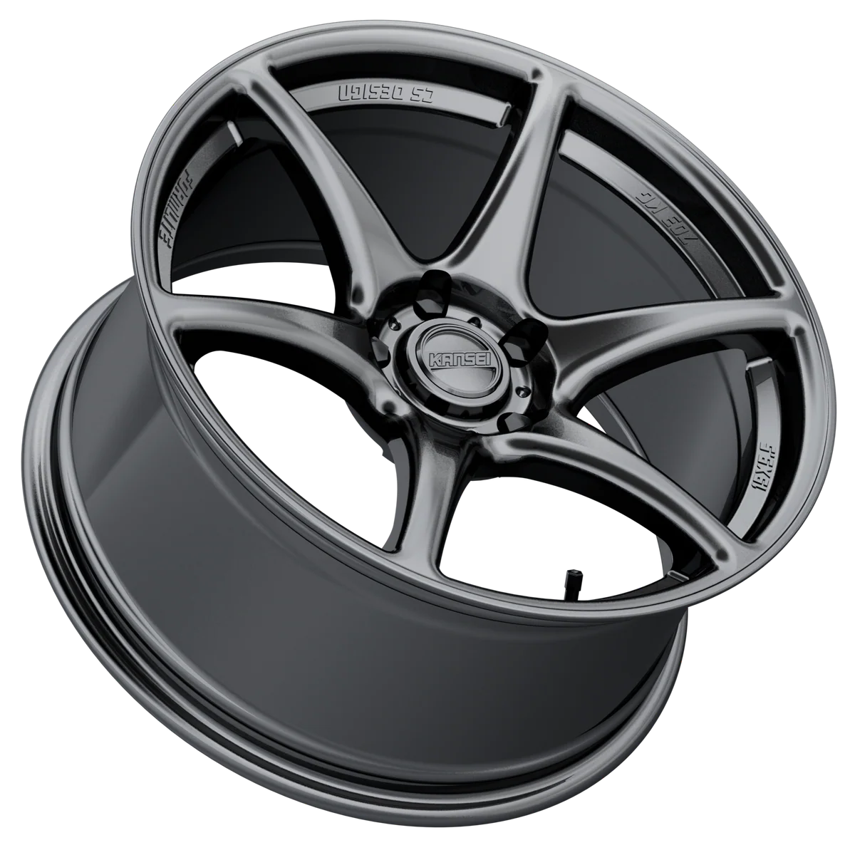 Tandem - Gloss Gunmetal 5x114.3 by Kansei