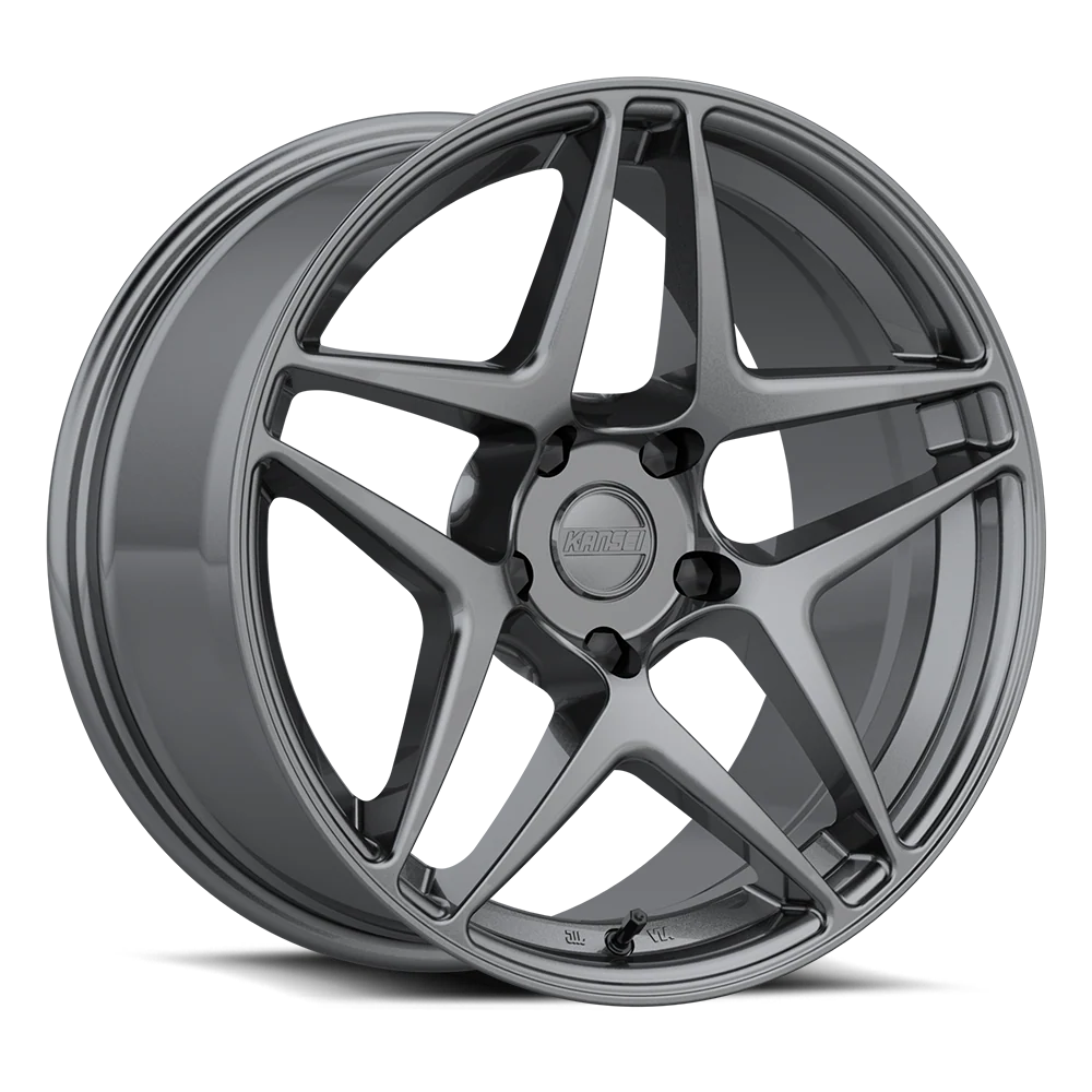 Astro - Gloss Gunmetal 5x114.3 by Kansei