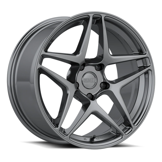 Astro - Gloss Gunmetal 5x114.3 by Kansei
