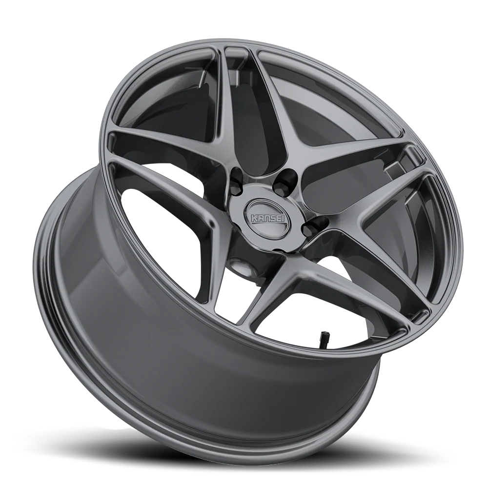 Astro - Gloss Gunmetal 5x114.3 by Kansei