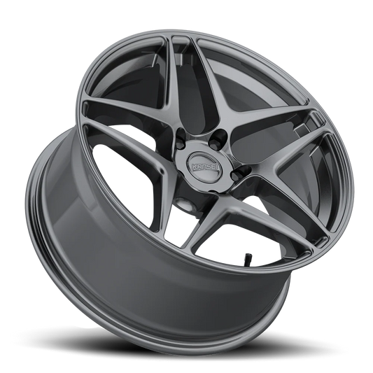 Astro - Gloss Gunmetal 5x114.3 by Kansei