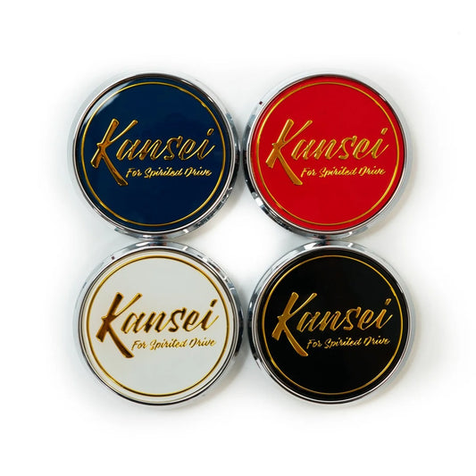 Special Edition Gold Gel Center Cap Set by Kansei [4 PC]