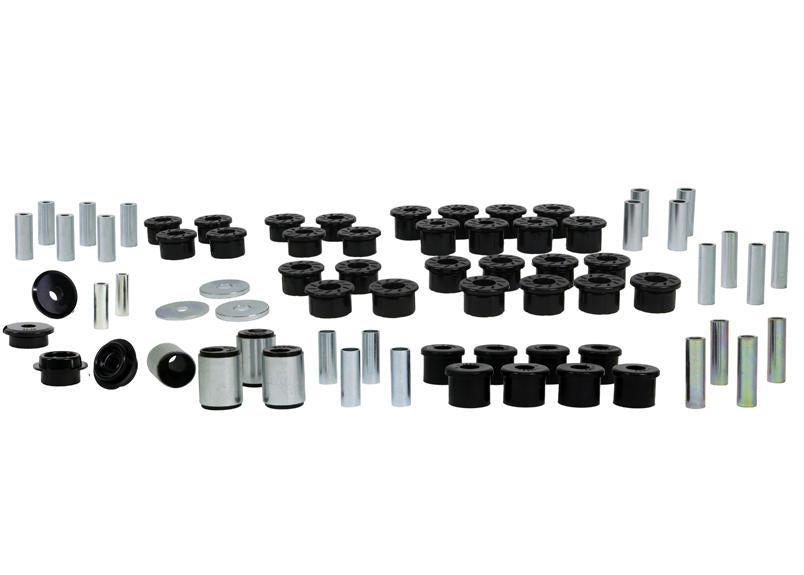 Front & Rear Vehicle Essential Polyurethane Bushing Kit for NA/NB Mazda MX5 Miata by Whiteline