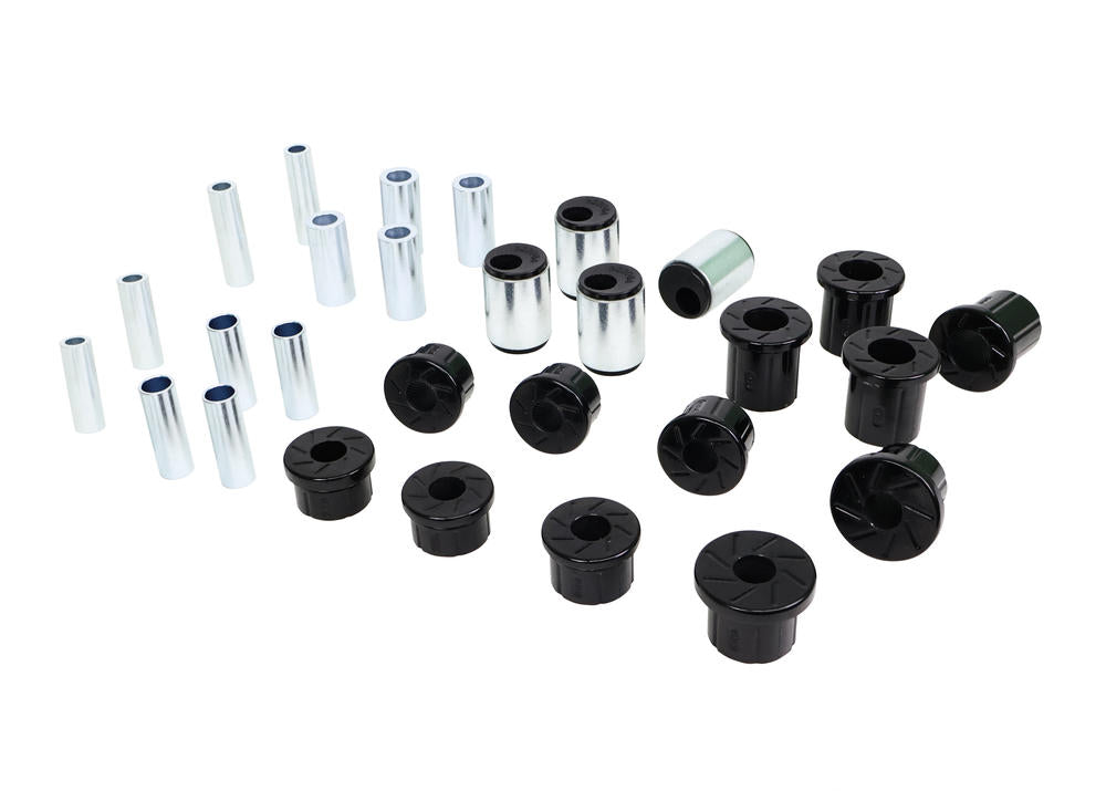 Front Upper & Lower Control Arm Polyurethane Bushing Kit for NA/NB Mazda MX5 Miata by Whiteline