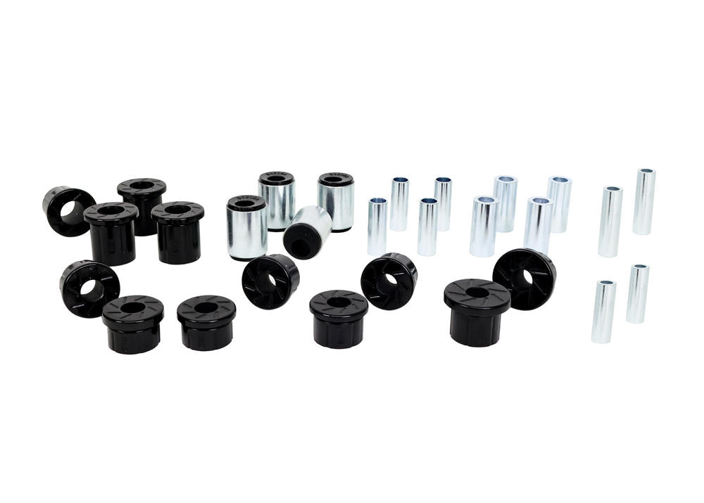 Front Upper & Lower Control Arm Polyurethane Bushing Kit for NA/NB Mazda MX5 Miata by Whiteline