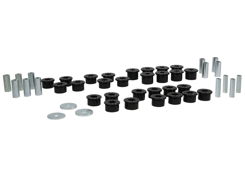 Rear Upper & Lower Control Arm Polyurethane Bushing Kit for NA/NB Mazda MX5 Miata by Whiteline