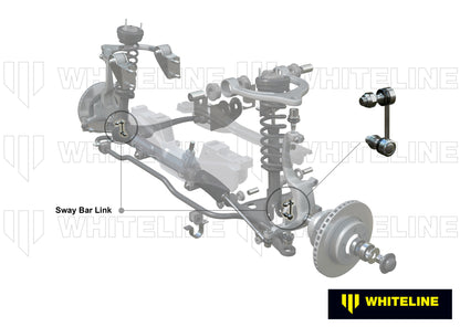 Adjustable Front & Rear Sway Bar End Link Kit for NA Mazda MX5 Miata by Whiteline