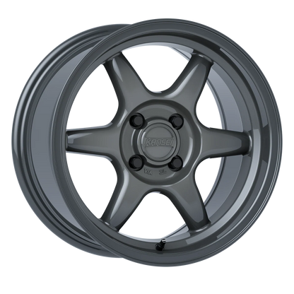 Tandem 15" - Gloss Gunmetal 4x100 by Kansei