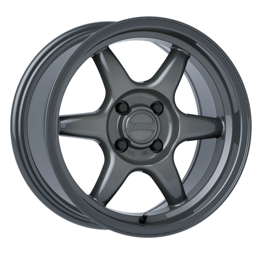 Tandem 15" - Gloss Gunmetal 4x100 by Kansei