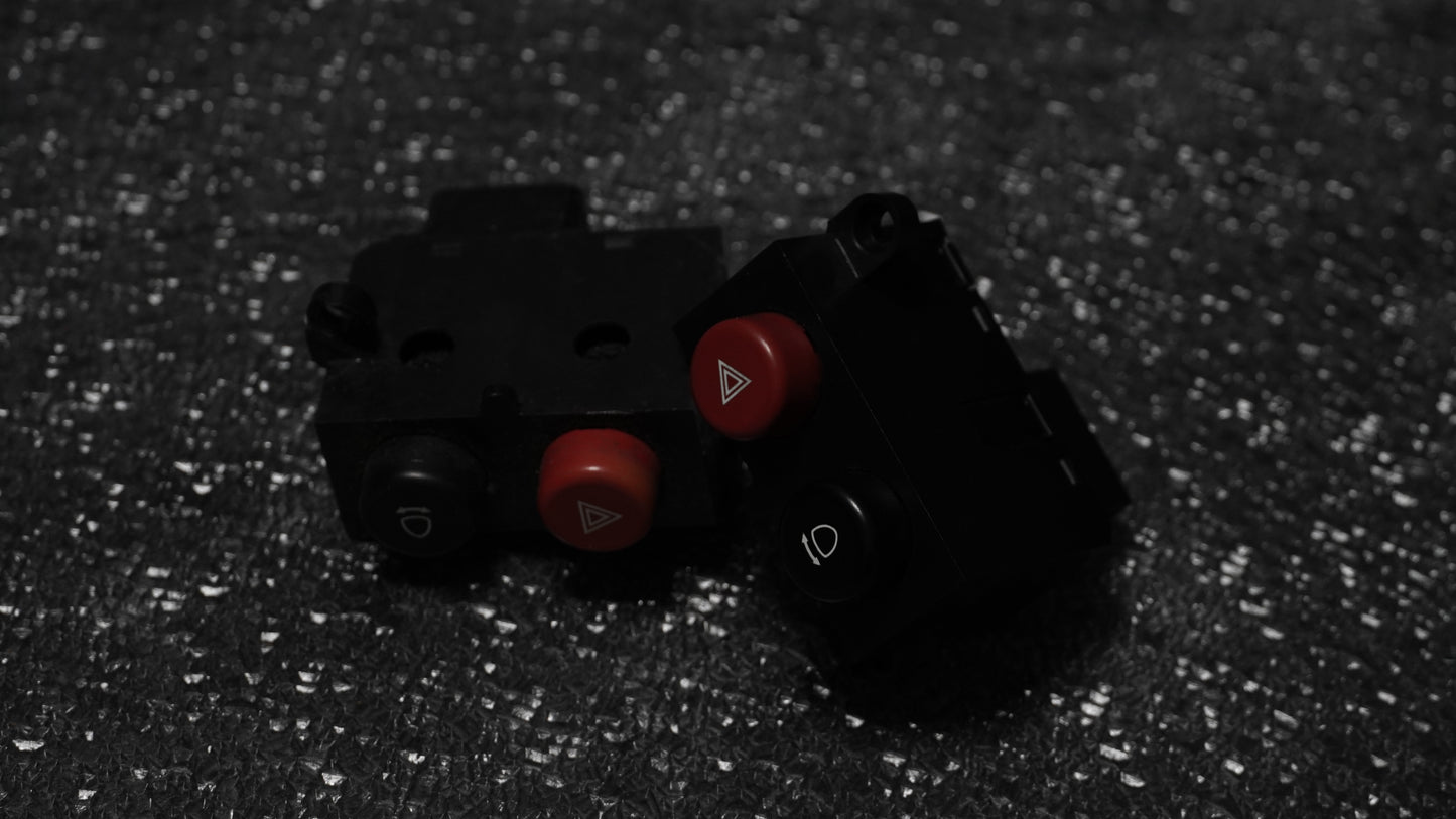 Used OEM Hazard and Popup Switch Button for NA Mazda Miata
