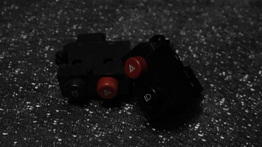 Used OEM Hazard and Popup Switch Button for NA Mazda Miata