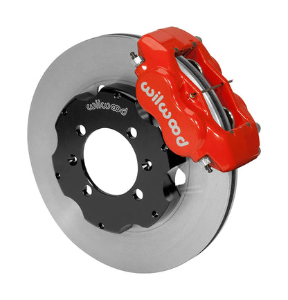 Front Big Brake Kit Dynalite 4 11.00" Red Rotor for NA/NB Mazda MX5 Miata by Wilwood | 140-11704-R