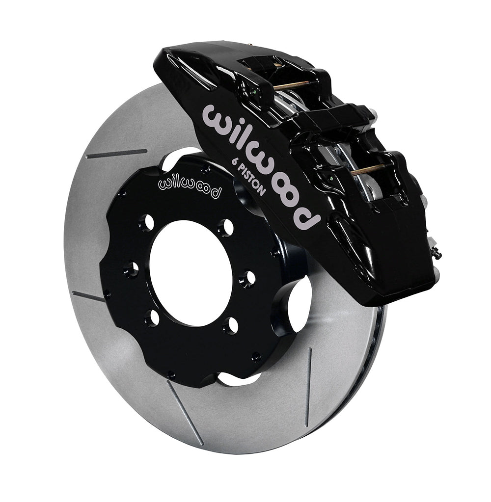 Front Big Brake Kit Dynapro 6 11.00" Black Slotted Rotor for NA/NB Mazda MX5 Miata by Wilwood | 140-13380