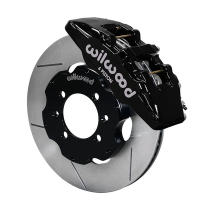 Front Big Brake Kit Dynapro 6 11.00" Black Slotted Rotor for NA/NB Mazda MX5 Miata by Wilwood | 140-13380