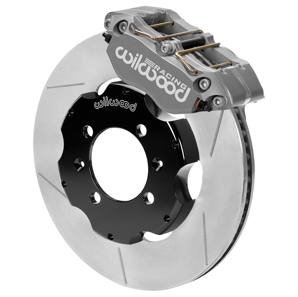 Front Big Brake Kit Dynapro 4 11.00" Anodized Slotted Rotor for NA/NB Mazda MX5 Miata by Wilwood | 140-14316