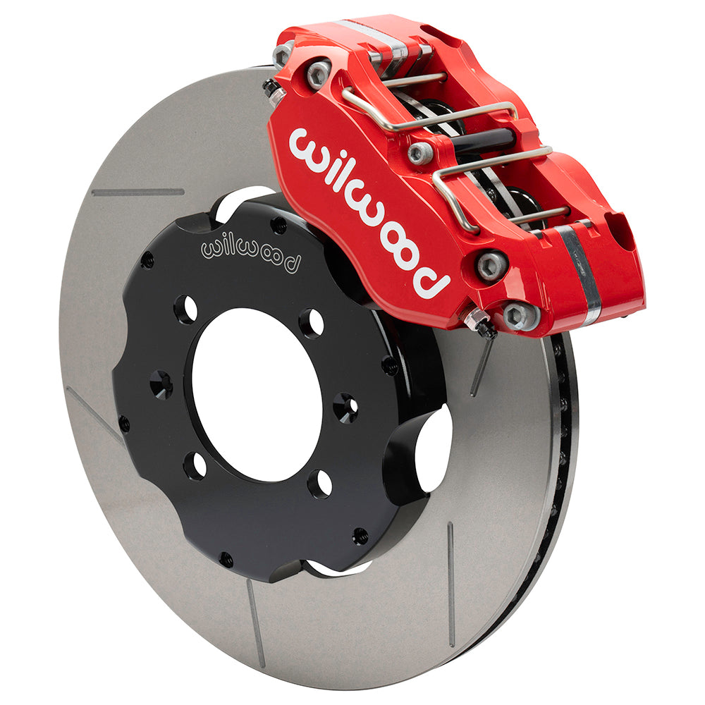 Front Big Brake Kit Narrow Dynapro 11" Red Slotted Rotor for ND Mazda MX5 Miata by Wilwood | 140-17363-R