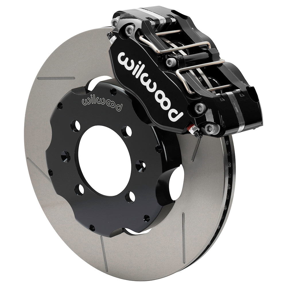 Front Big Brake Kit Narrow Dynapro 11" Black Slotted Rotor for ND Mazda MX5 Miata by Wilwood | 140-17363