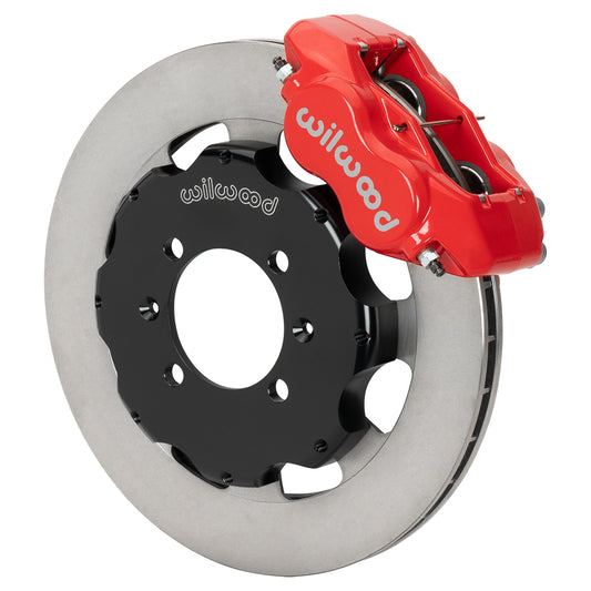 Front Big Brake Kit Dynalite 4 11.75" Red Rotor for NA/NB Mazda MX5 Miata by Wilwood | 140-17935-R
